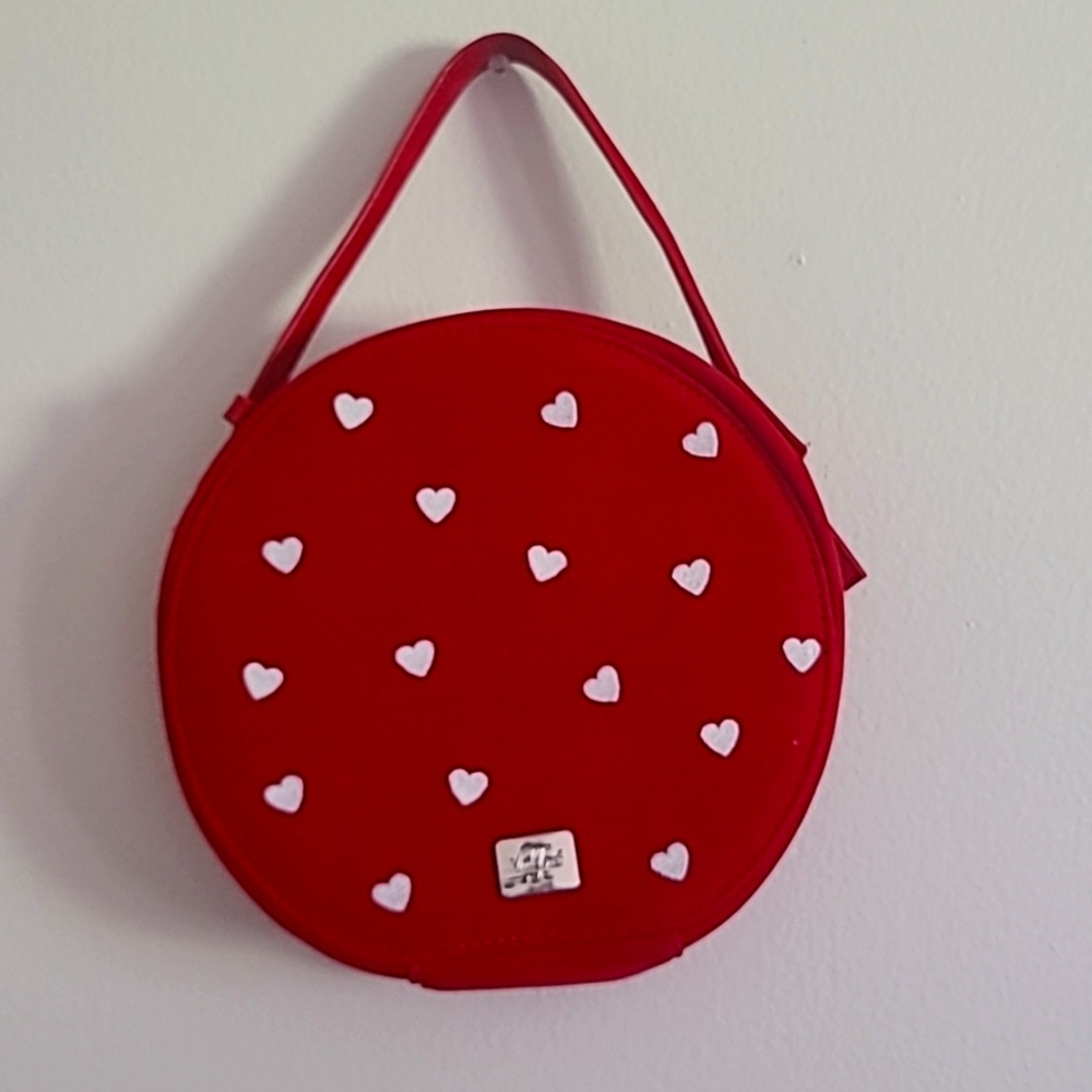 Red Valfre Hearts Bag